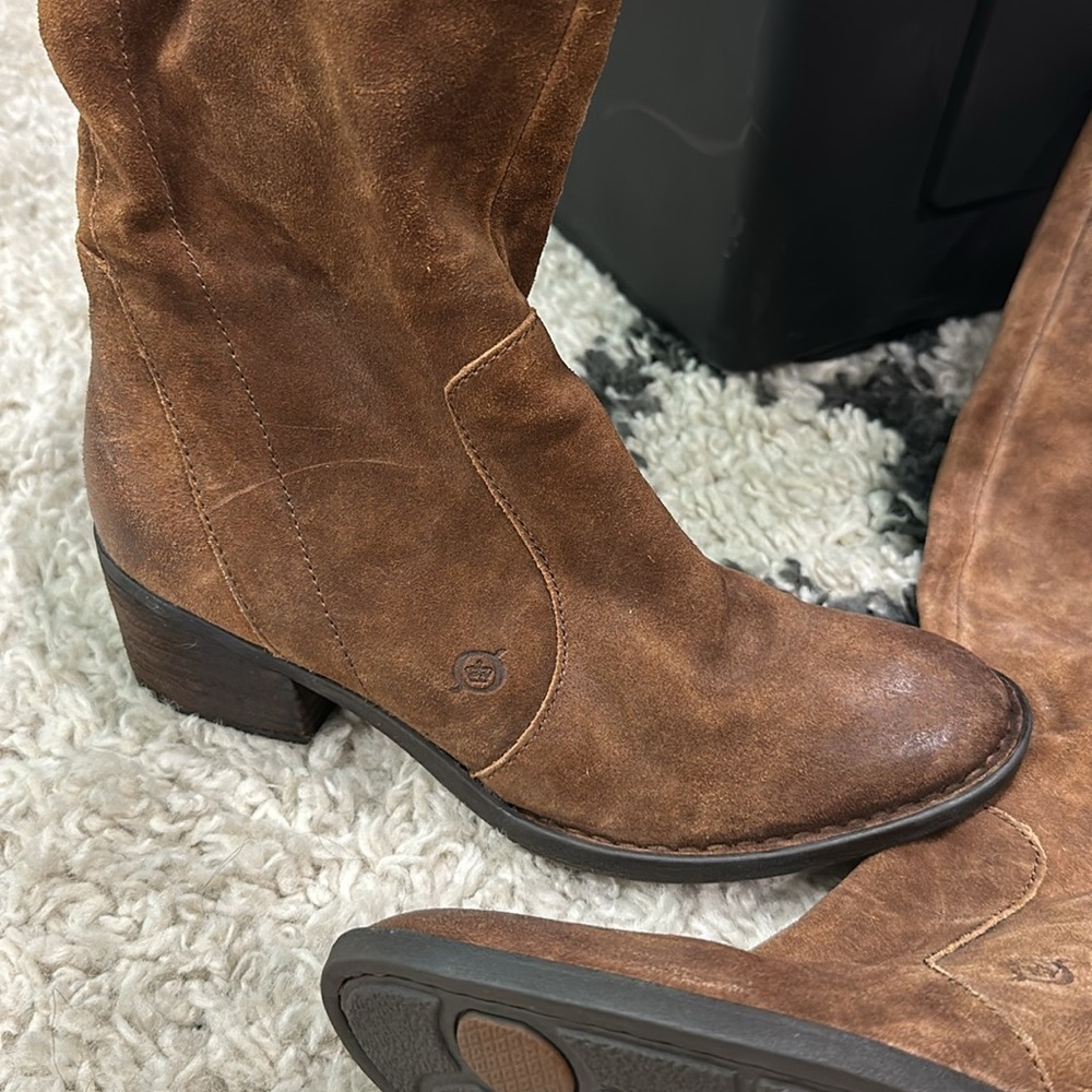 Like new Born leather boots - Picture 5 of 6